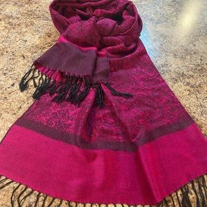 Large Pashmina Scarf 30% Silk